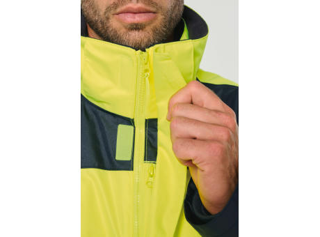 Parka de seguridad reciclada 4 en 1 unisex