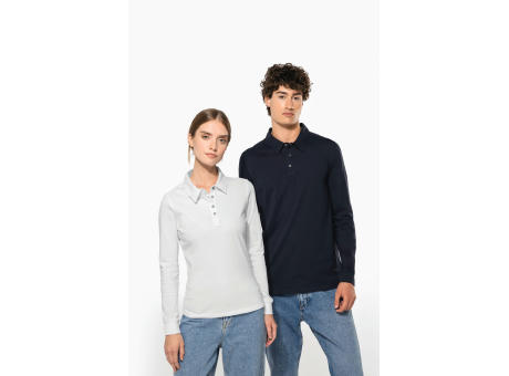 Polo jersey manga larga mujer