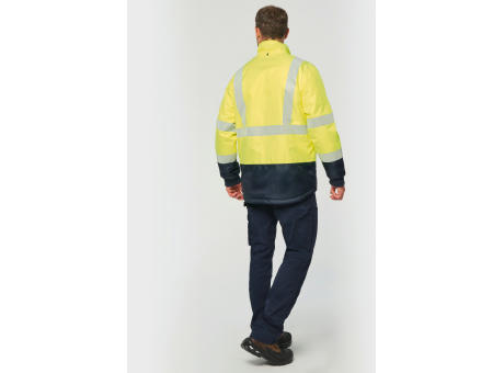 Parka de seguridad reciclada 4 en 1 unisex