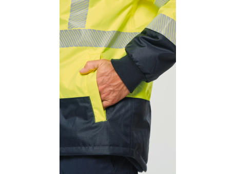 Parka de seguridad reciclada 4 en 1 unisex