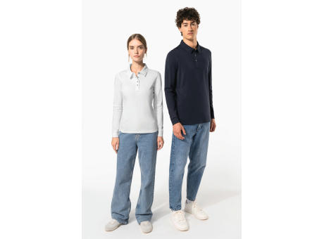 Polo jersey manga larga mujer