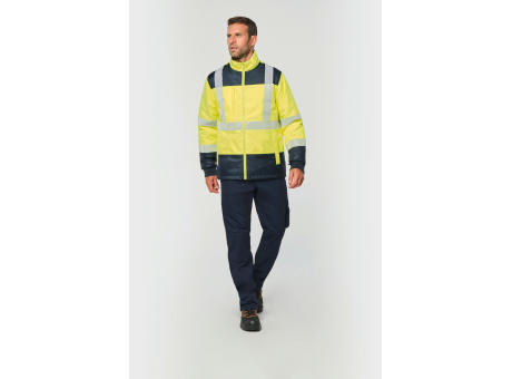 Parka de seguridad reciclada 4 en 1 unisex