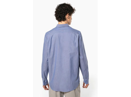 Camisa oxford manga larga hombre
