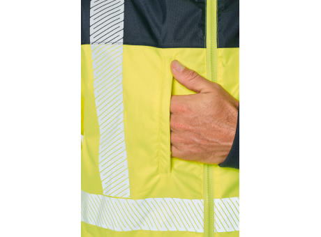 Parka de seguridad reciclada 4 en 1 unisex