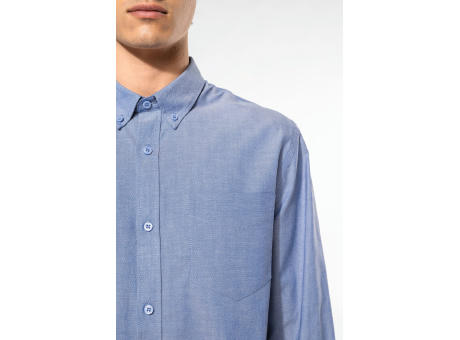Camisa oxford manga larga hombre