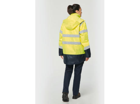 Parka de seguridad reciclada 4 en 1 unisex