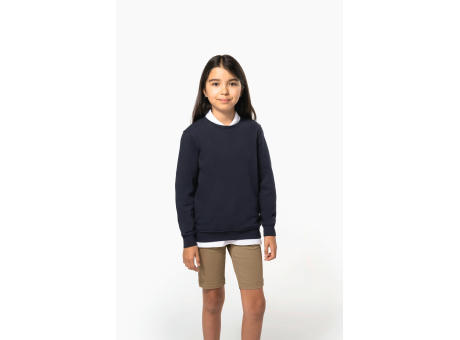 Sudadera cuello redondo infantil