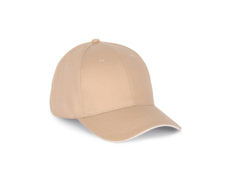 Gorra con sándwich contrastado - 6 paneles