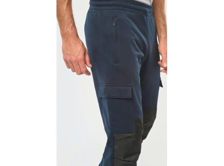 Pantalones tipo cargo de felpa ecorresponsable hombre 