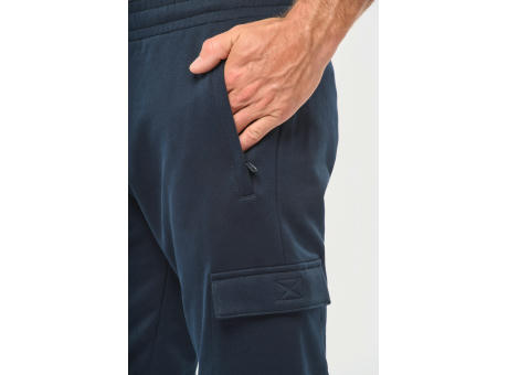 Pantalones tipo cargo de felpa ecorresponsable hombre 