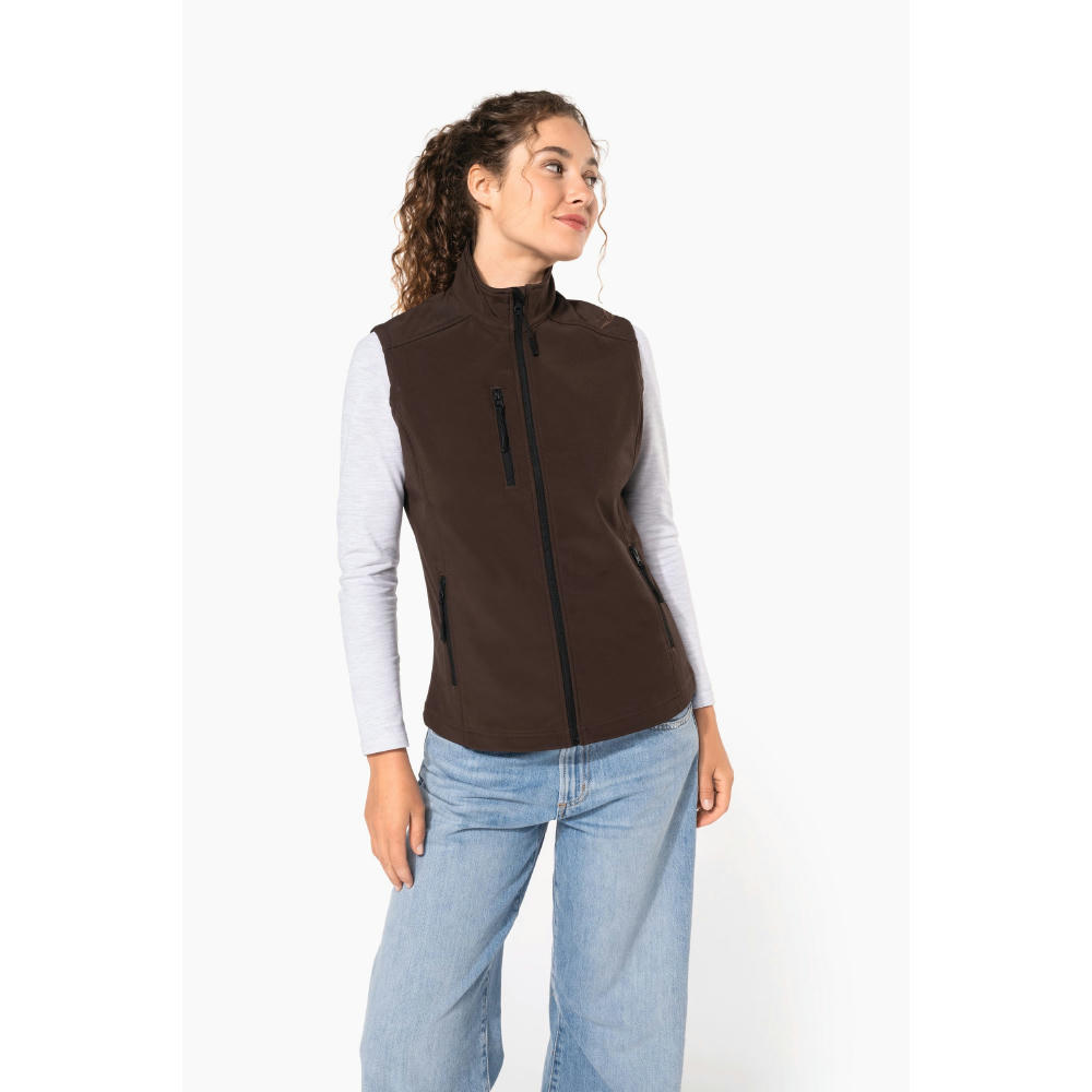 Chaleco sofshell mujer