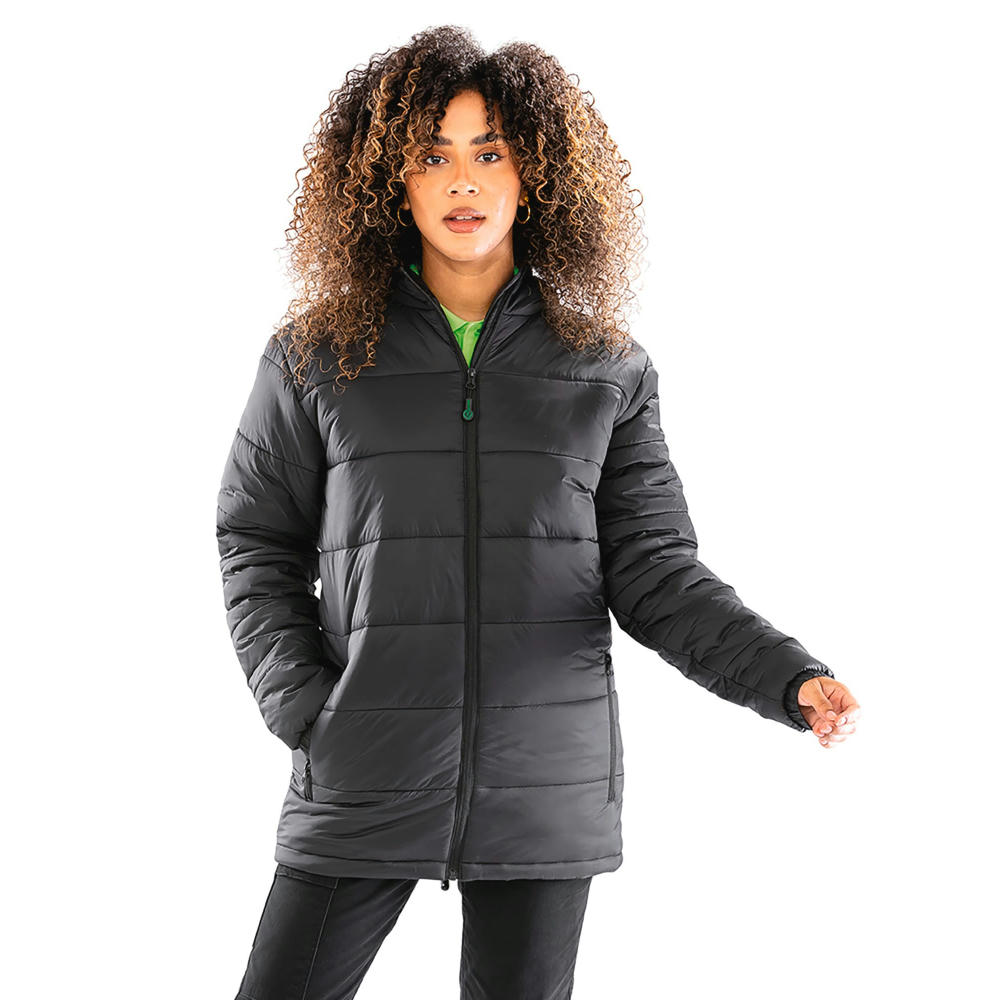 Parka acolchada reciclada