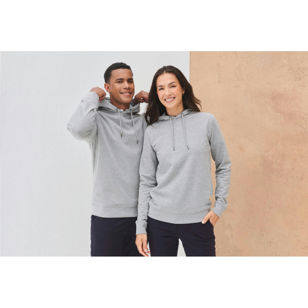 Sudadera capucha ecorresponsable unisex 