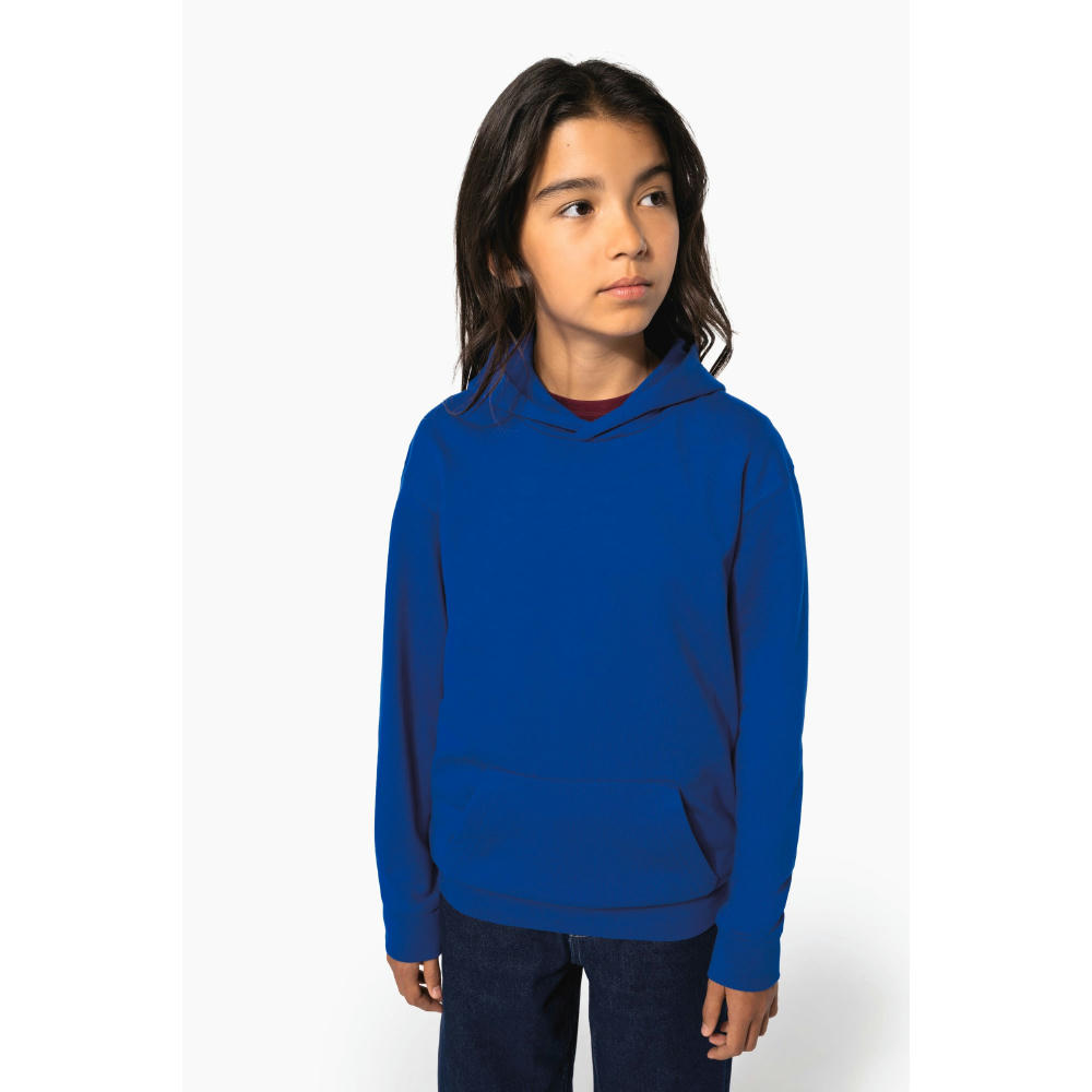 Sudadera reciclada con capucha infantil