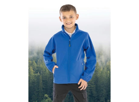 Chaqueta softshell reciclada de 2 capas infantil