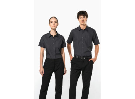 Camisa popelina manga corta hombre