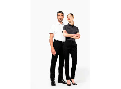 Camisa popelina manga corta hombre