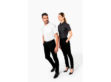 Camisa popelina manga corta hombre