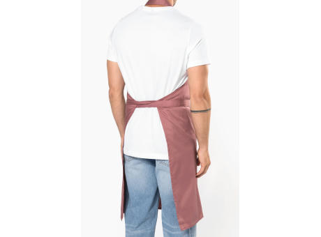Delantal poliéster/algodón con bolsillo