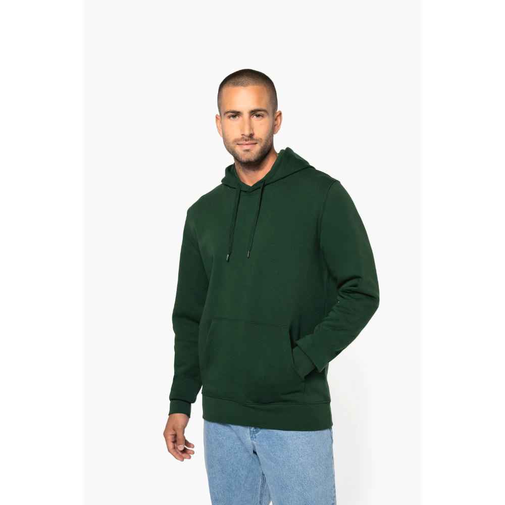 Sudadera capucha ecorresponsable hombre