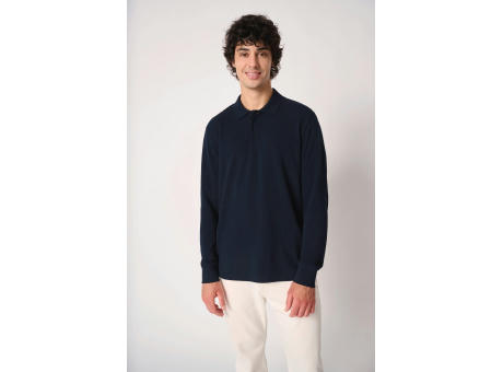 Polo punto piqué LSL hombre