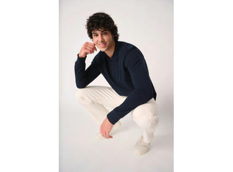 Polo punto piqué LSL hombre