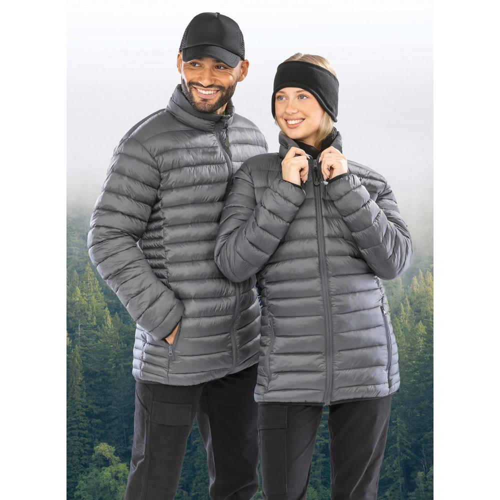 Chaqueta acolchada reciclada sin capucha 