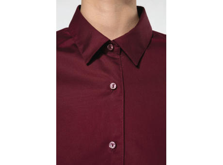 Camisa stretch manga larga mujer