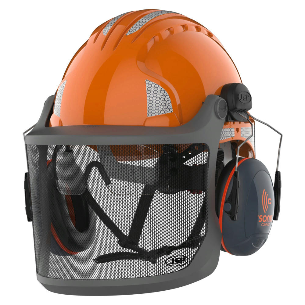 Casco forestal EVOGuard™ M3 con orejeras Sonis Compact.