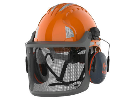 Casco forestal EVOGuard™ M3 con orejeras Sonis Compact.