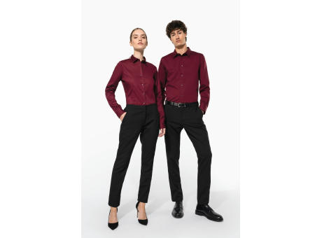Camisa stretch manga larga mujer