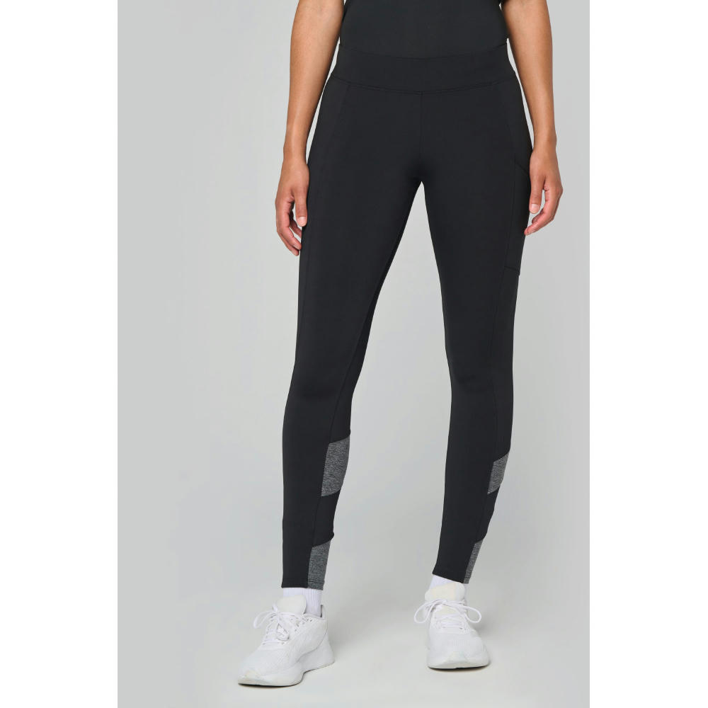 Leggings bicolor mujer