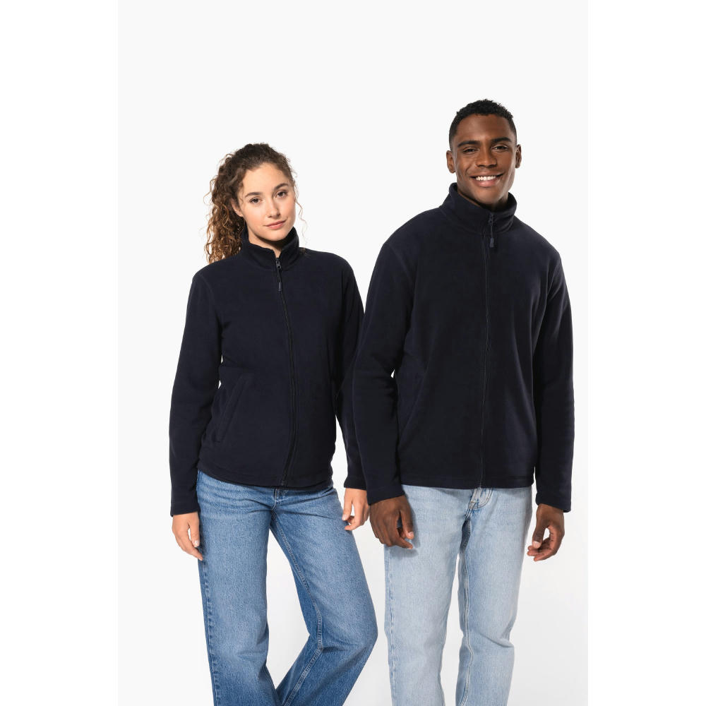 Chaqueta micropolar con cremallera unisex