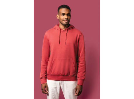 Sudadera capucha ecorresponsable hombre