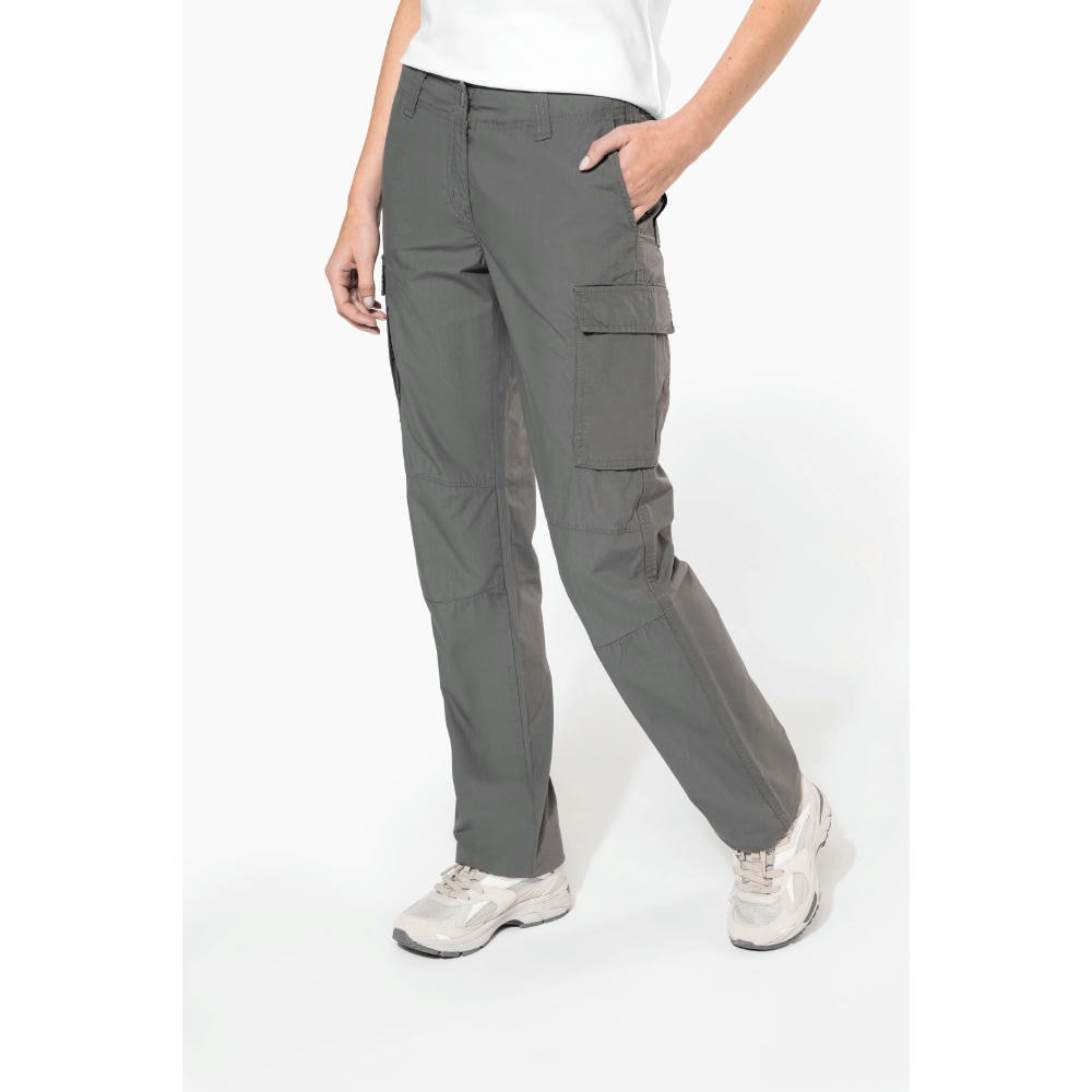Pantalón ligero multibolsillos para mujer