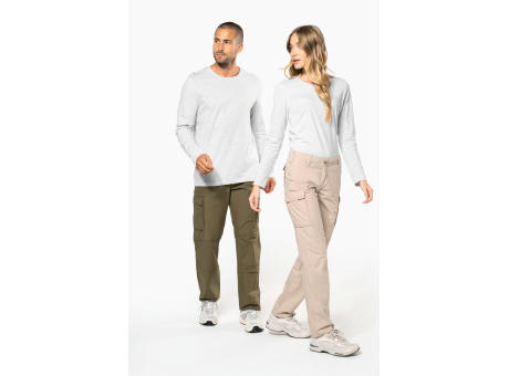Pantalón ligero multibolsillos para mujer