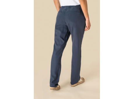 Pantalón ecorresponsable efecto lavado de Lyocell mujer