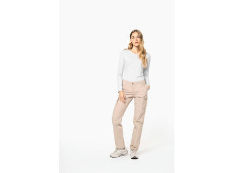 Pantalón ligero multibolsillos para mujer
