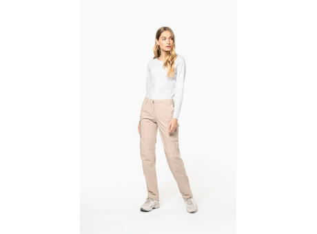 Pantalón ligero multibolsillos para mujer