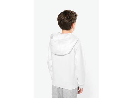 Sudadera capucha y cremallera niños
