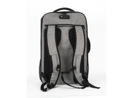 Mochila antirrobo de poliéster.