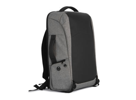 Mochila antirrobo de poliéster.