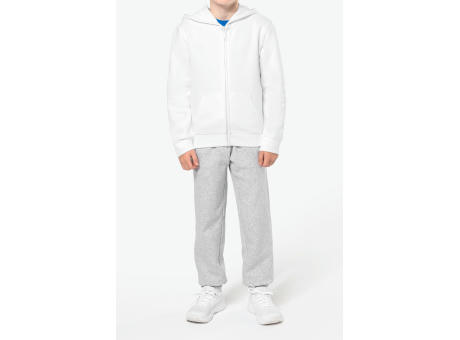 Sudadera capucha y cremallera niños