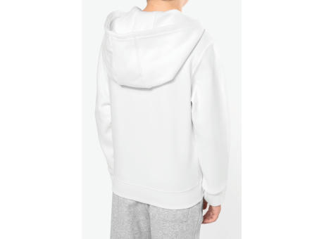 Sudadera capucha y cremallera niños