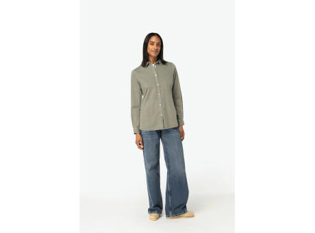 Camisa ecorresponsable efecto lavado mujer