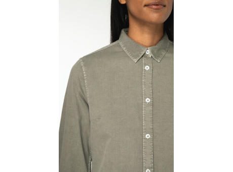 Camisa ecorresponsable efecto lavado mujer