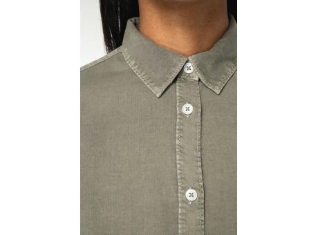 Camisa ecorresponsable efecto lavado mujer