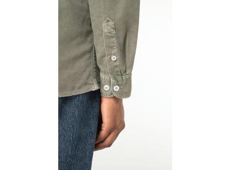 Camisa ecorresponsable efecto lavado mujer