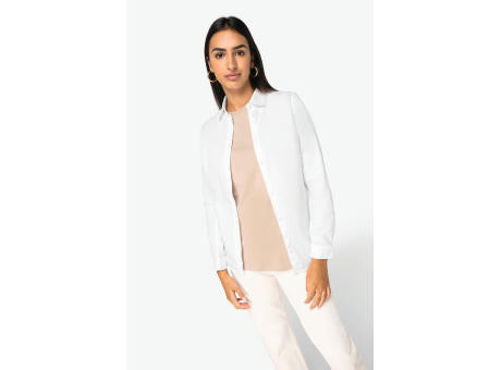 Camisa ecorresponsable efecto lavado mujer