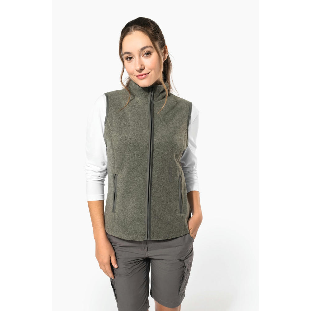 Chaleco micropolar mujer